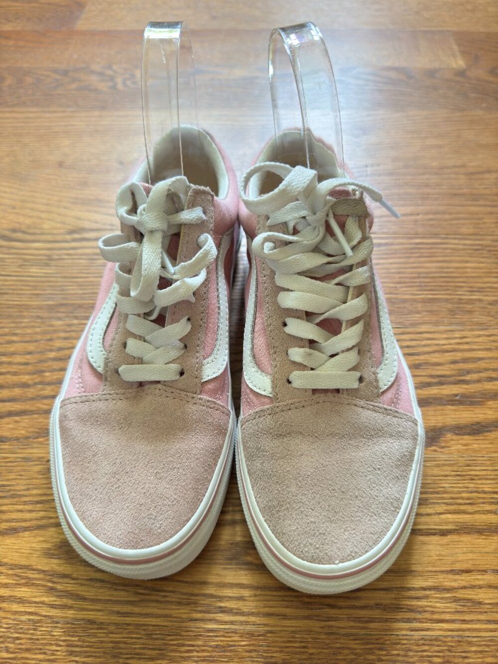 Vans Old Skool Pink Suede Canvas Sneakers Women’s 6.5 Men’s 5 Low Top Unisex